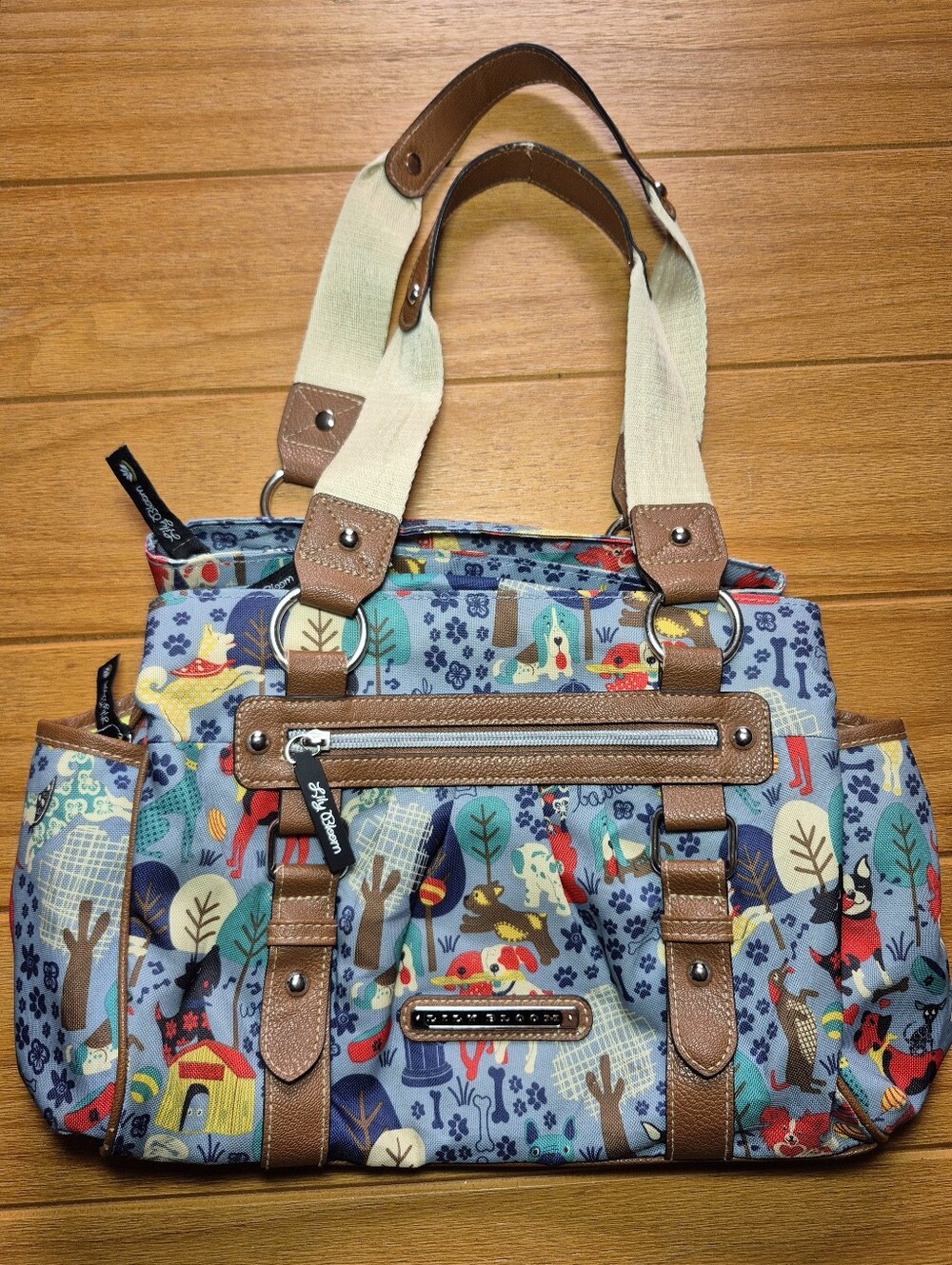 Lily Bloom Landon Triple Section Satchel